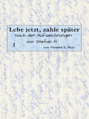 cover image of Lebe jetzt, zahle später